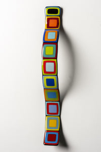 Carnival Story Pole Wall Wave With Colored Centers