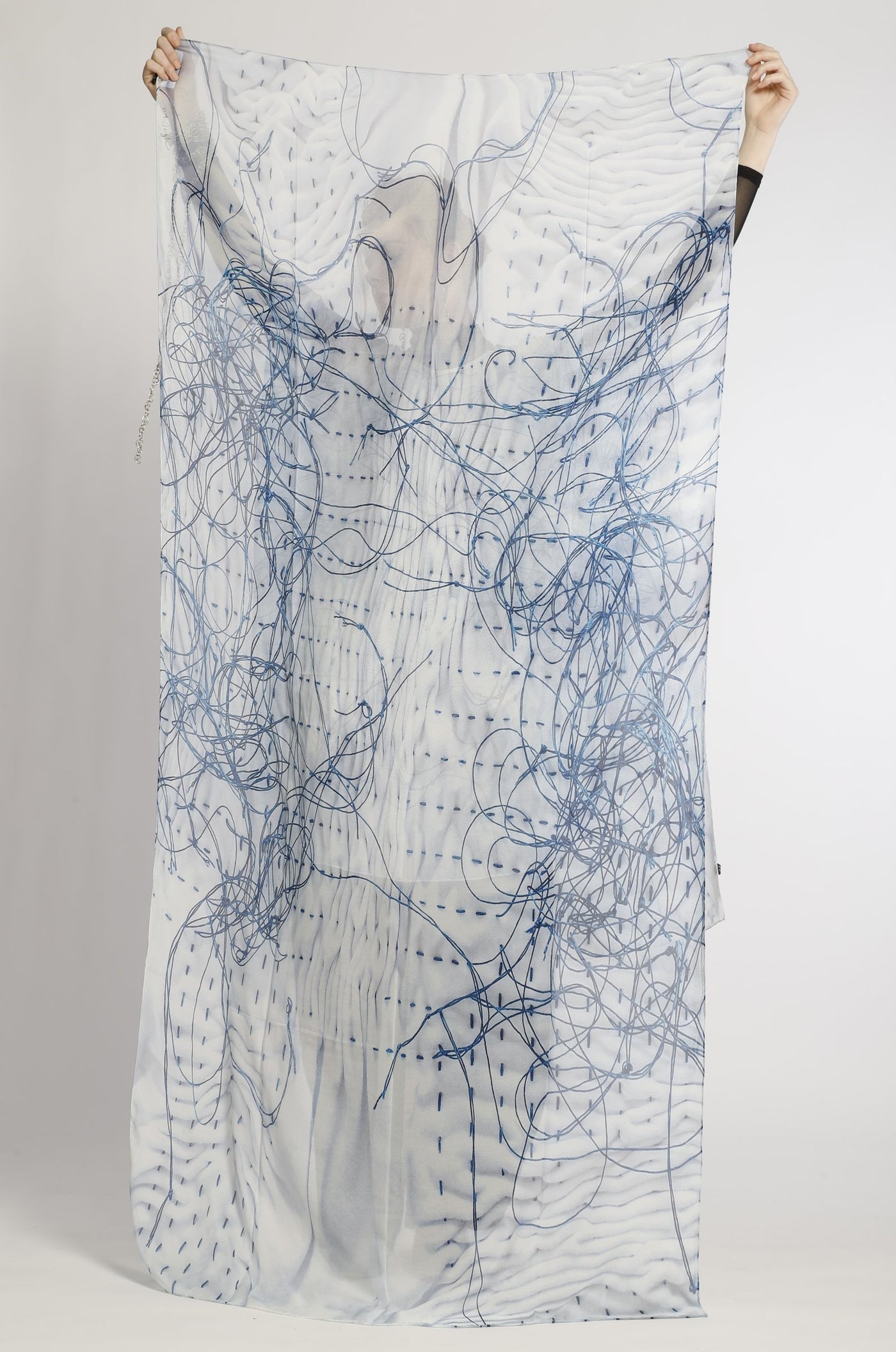 Threads Whispering Textiles Scarf