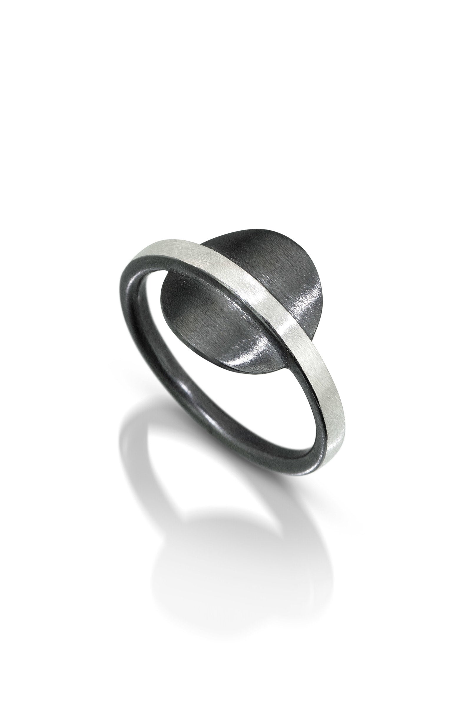 small oxidized silver