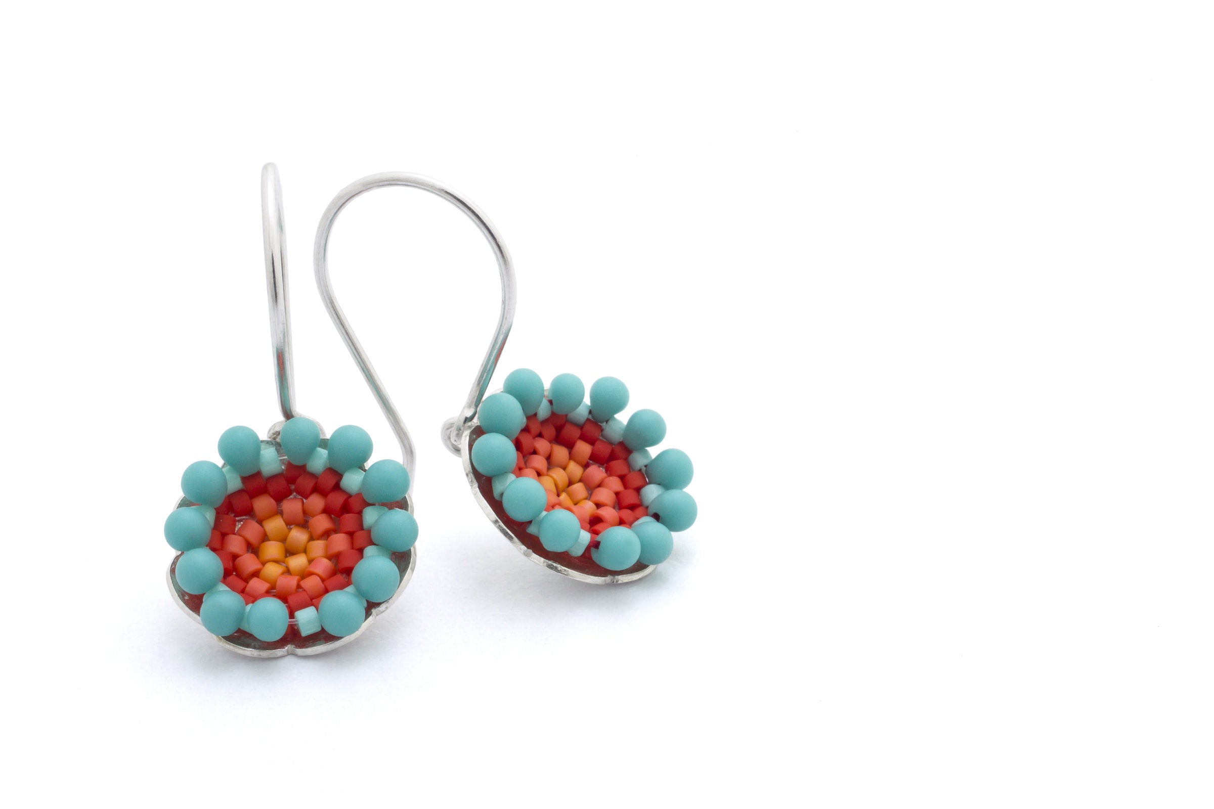 Coral Earrings