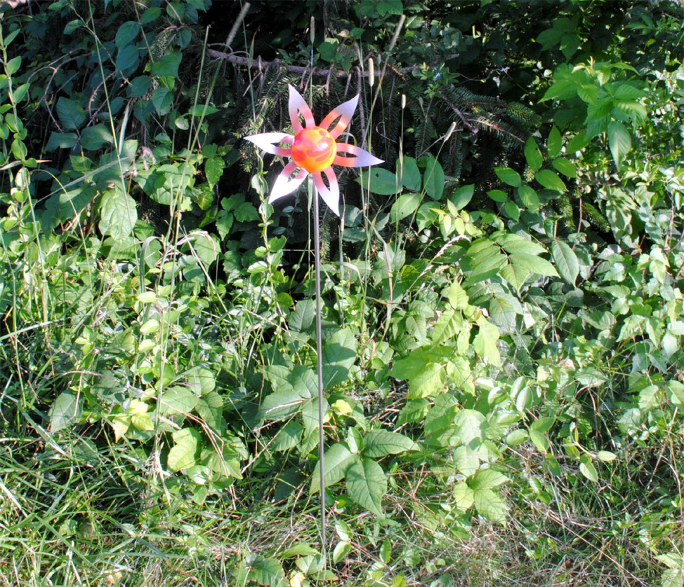 Floral Burst Garden Sculpture