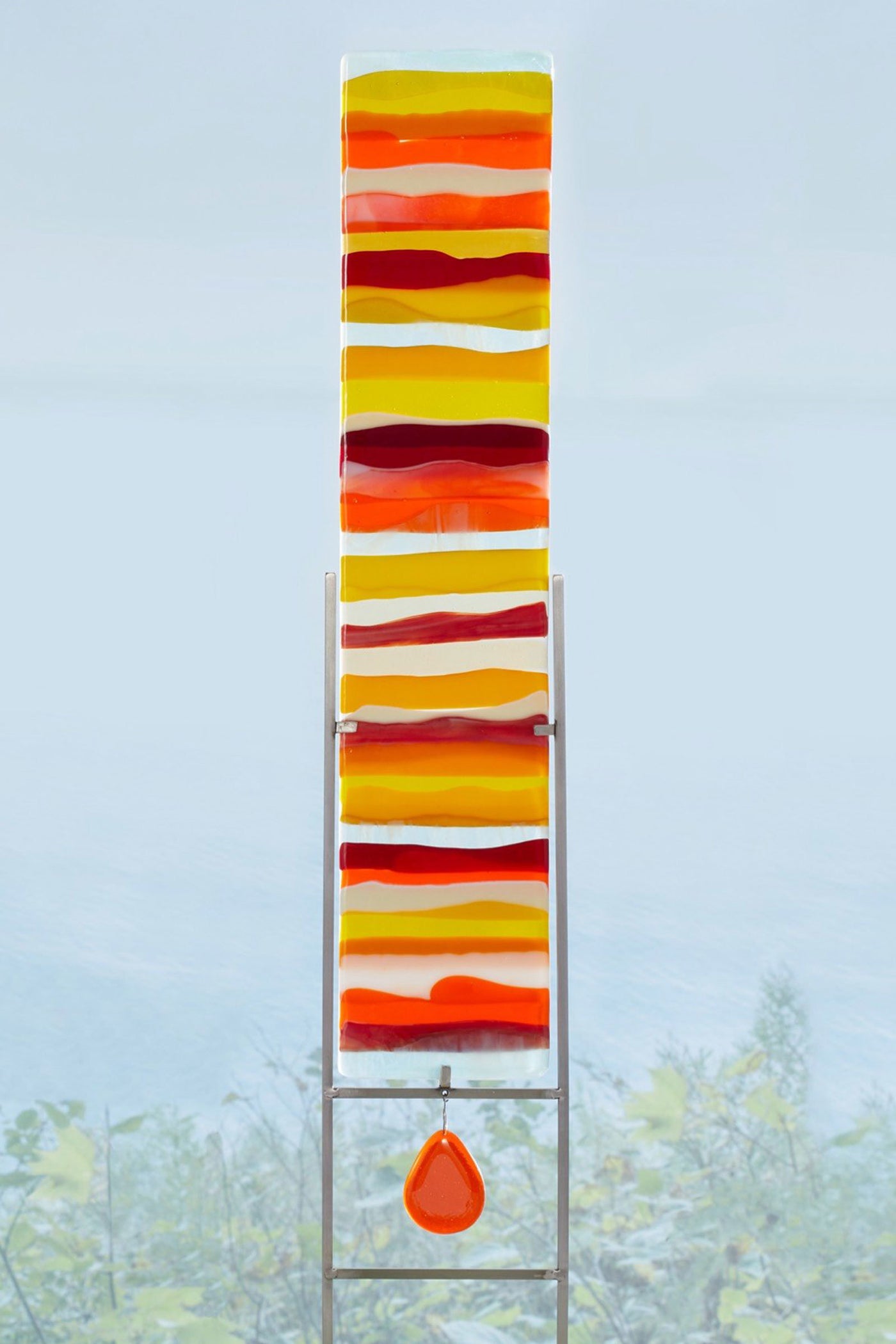 Colorful Stripes Garden Panels