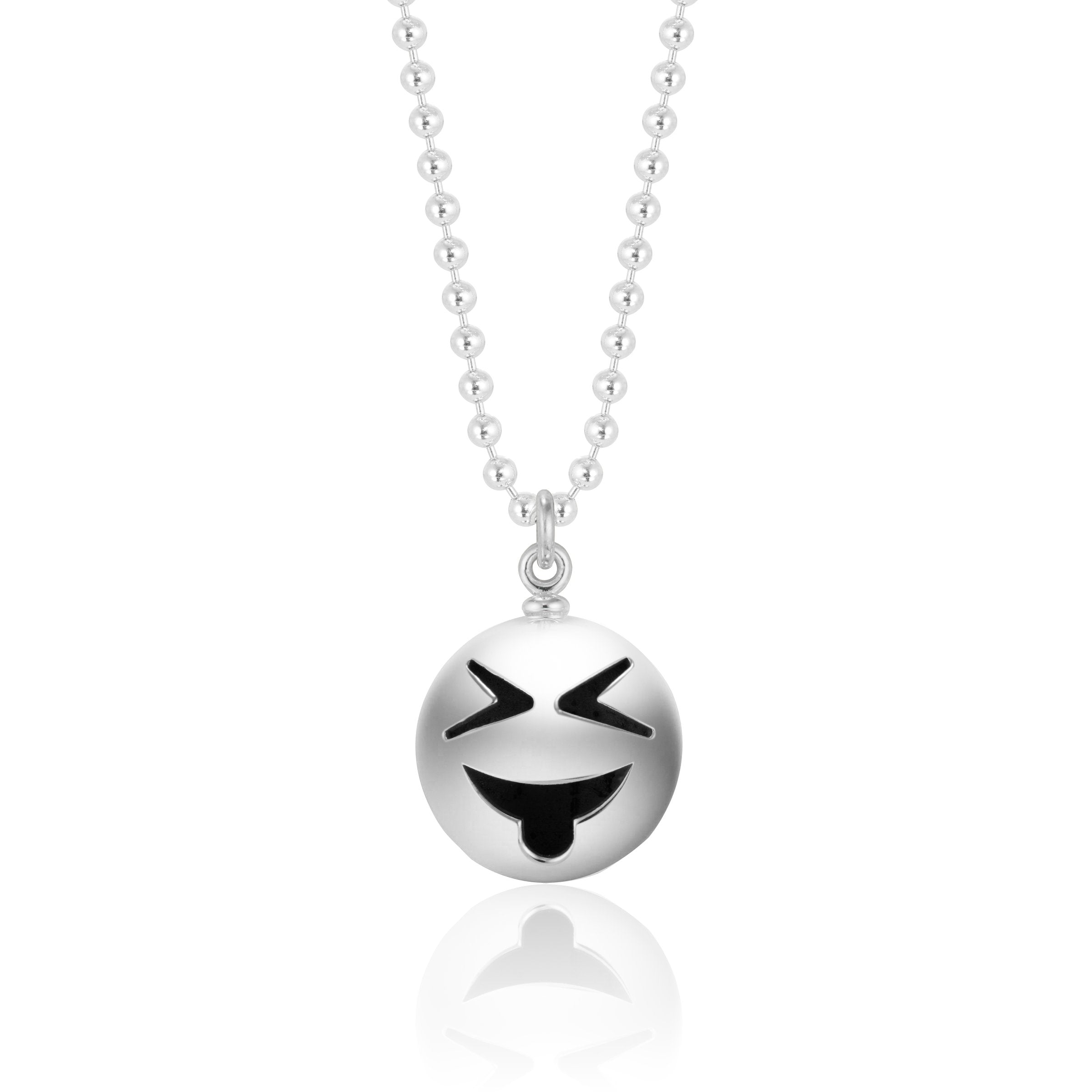 with sterling silver bead chain