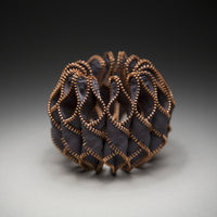 Reverse Octavia Zipper Bracelet