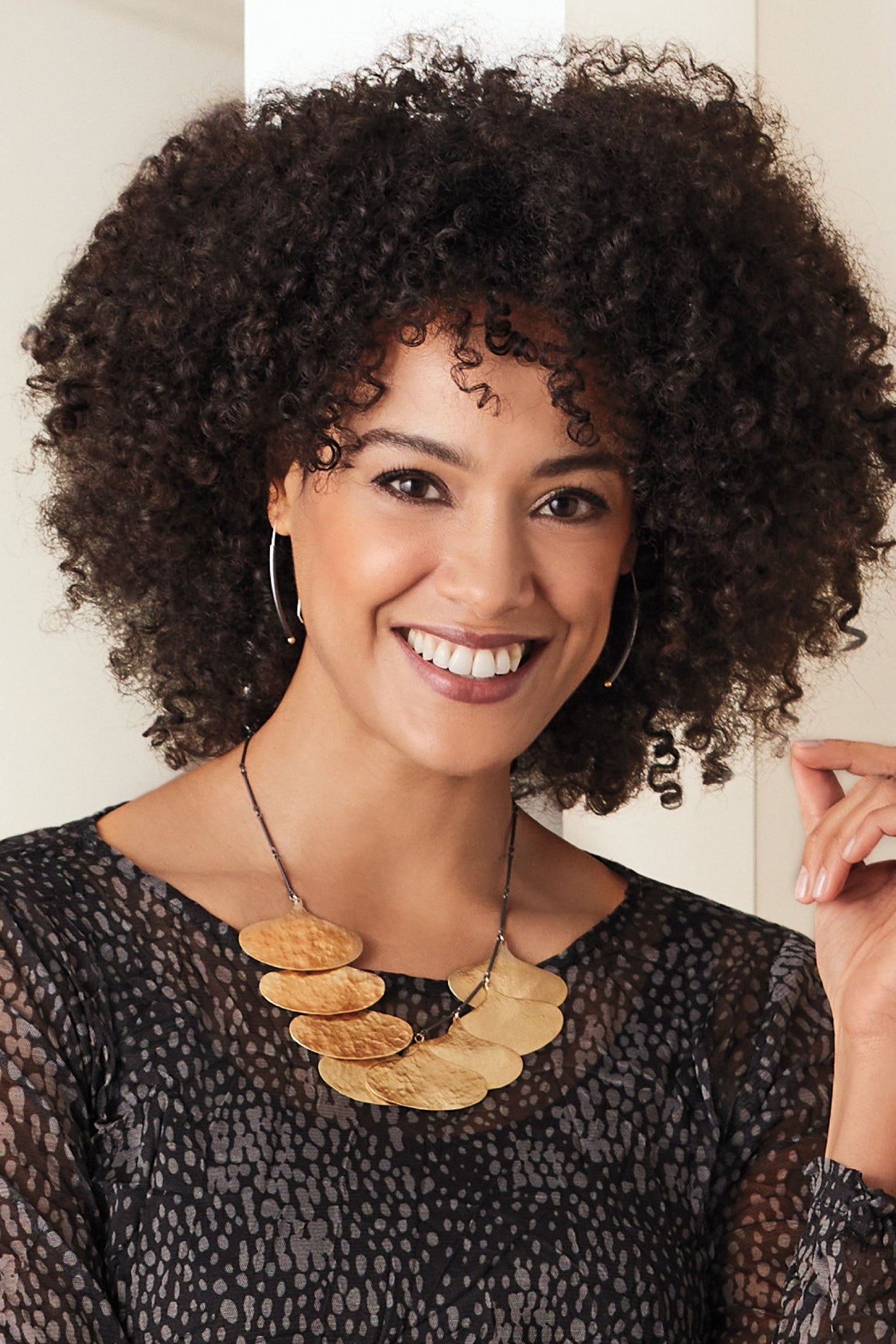 shown with the Ginkgo Bronze Necklace by Julie Cohn