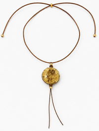 Degas Reversible Silk Art Pendant