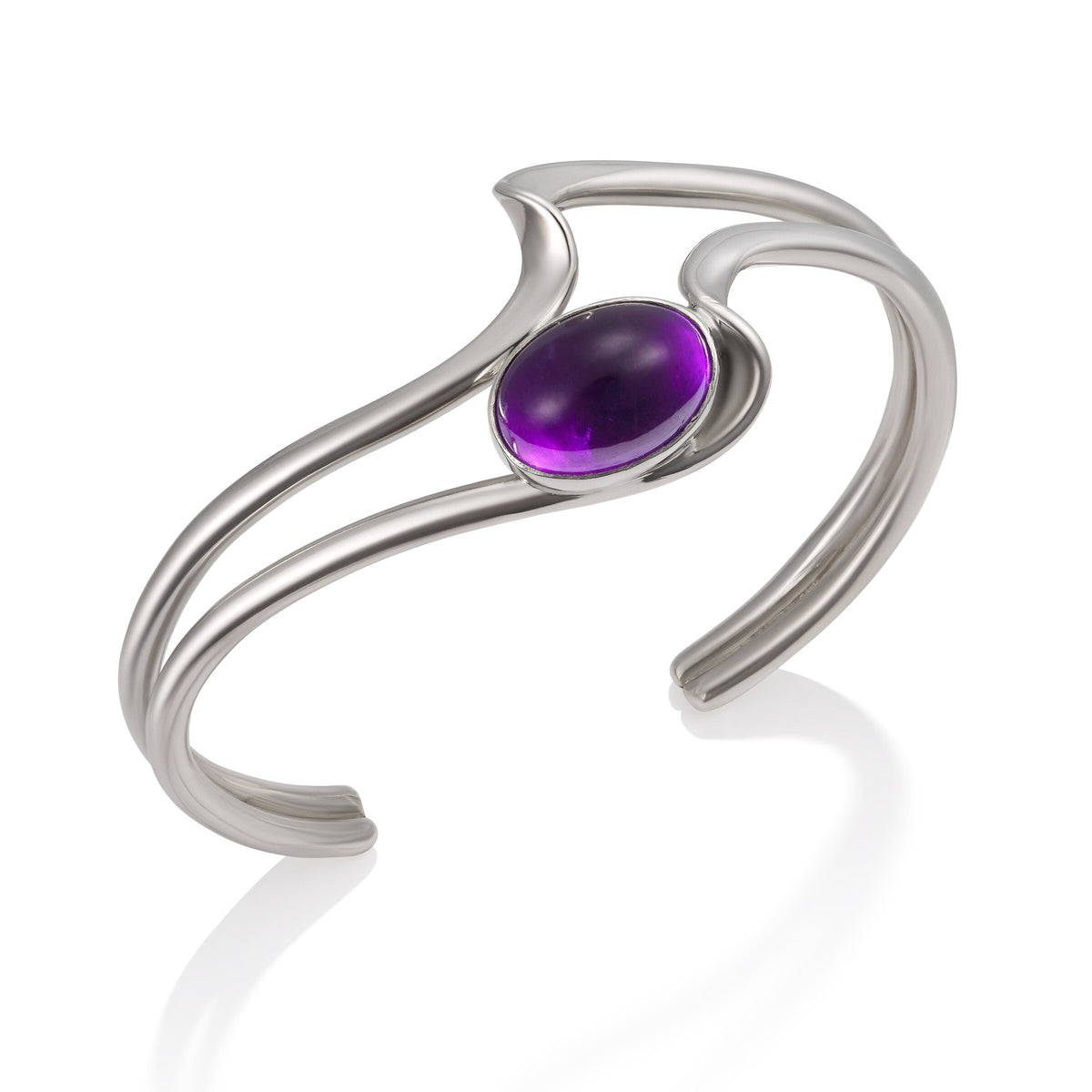 Purple Wave Bracelet | Photo by Berlian Arts