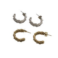 Sterling Silver, Small and Brass, Small