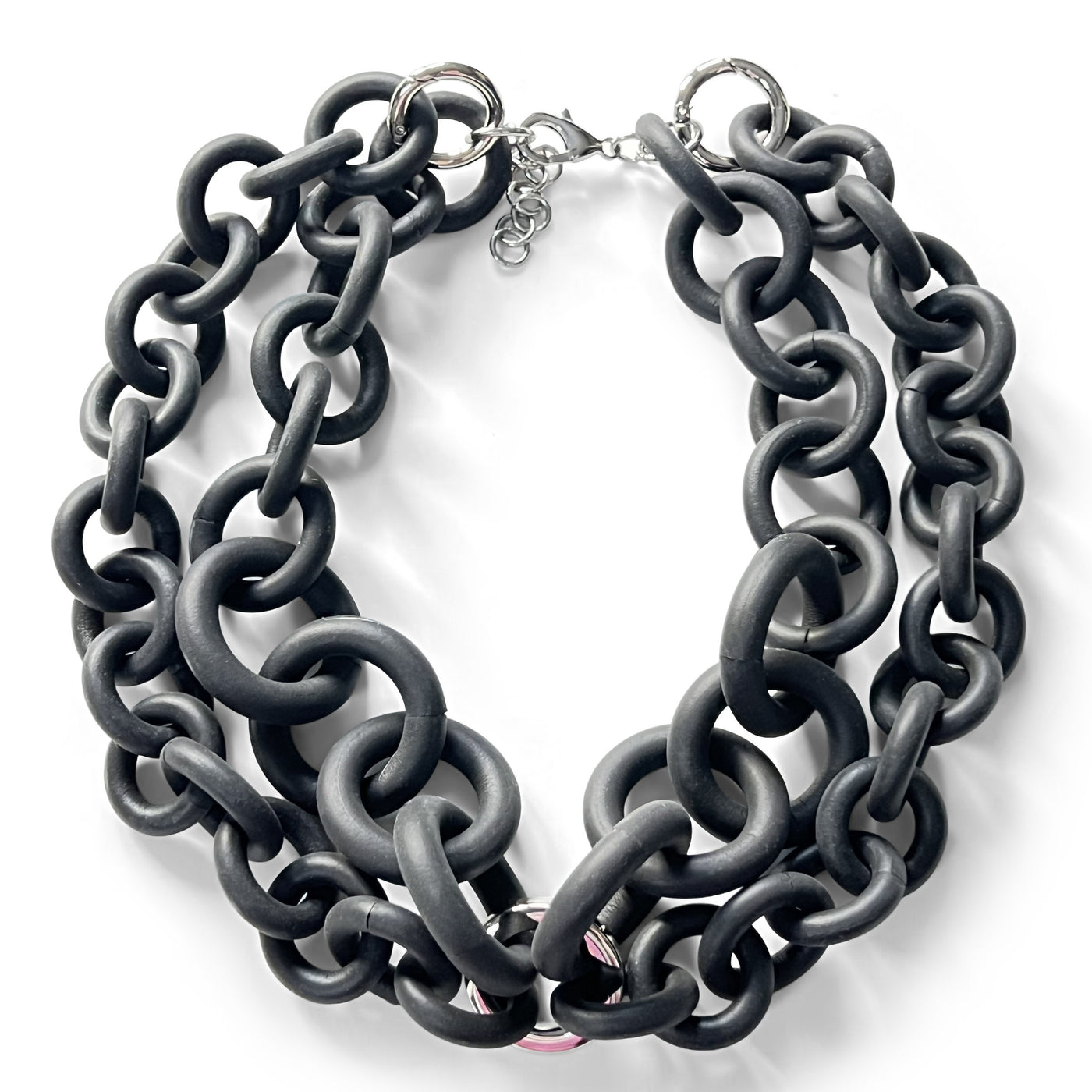 Lemon Topaz Convertible Rubber Necklace II