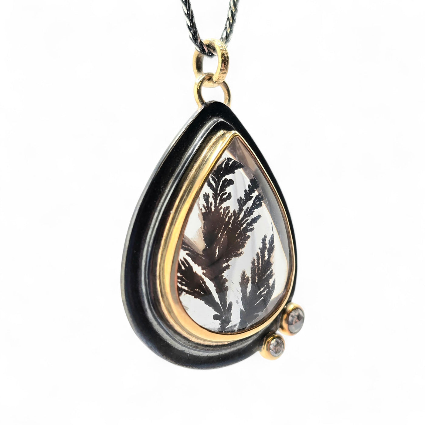 Dendritic Quartz Pendant