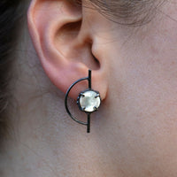 Pearl Orbit Earrings