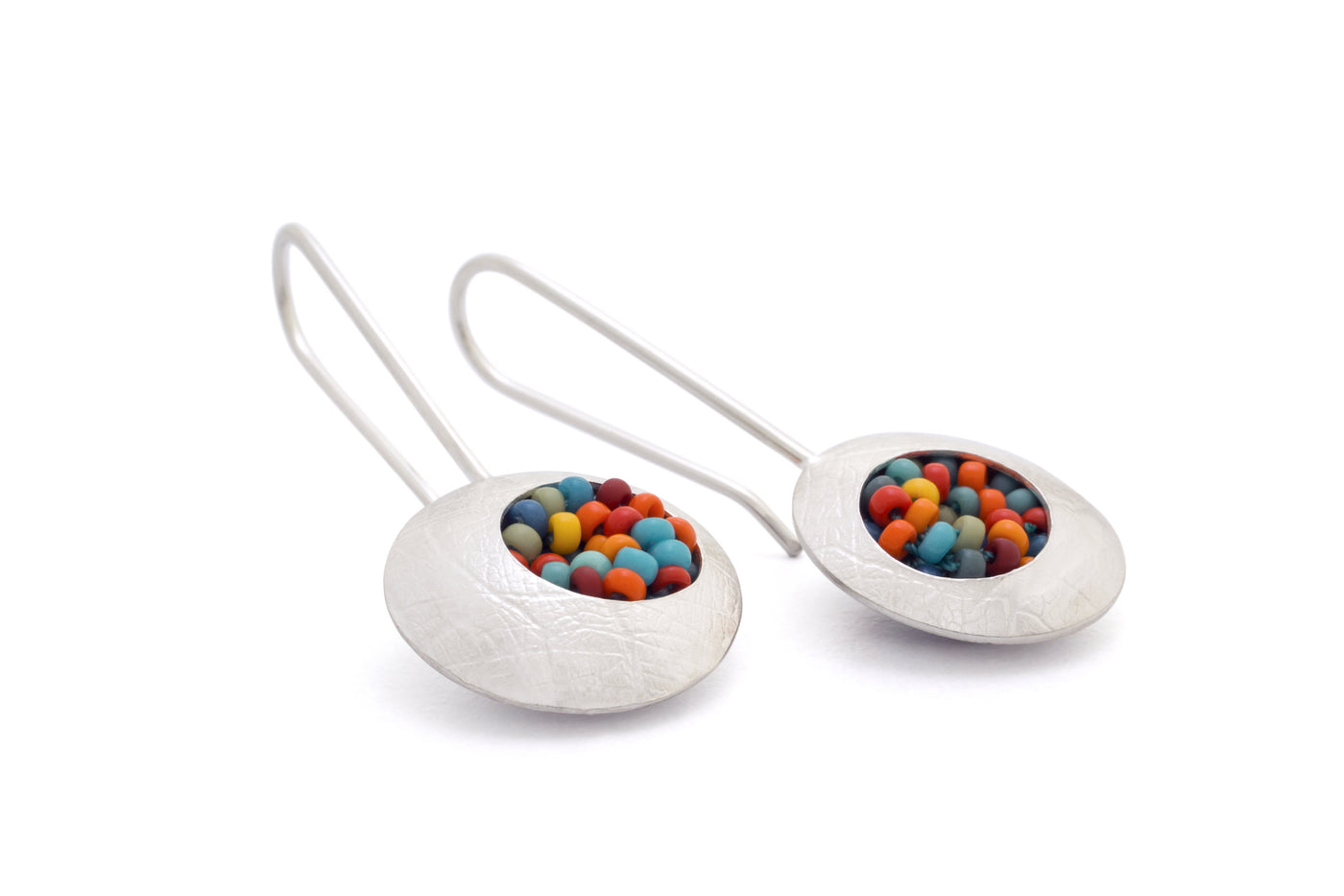Colorful Centered Earrings