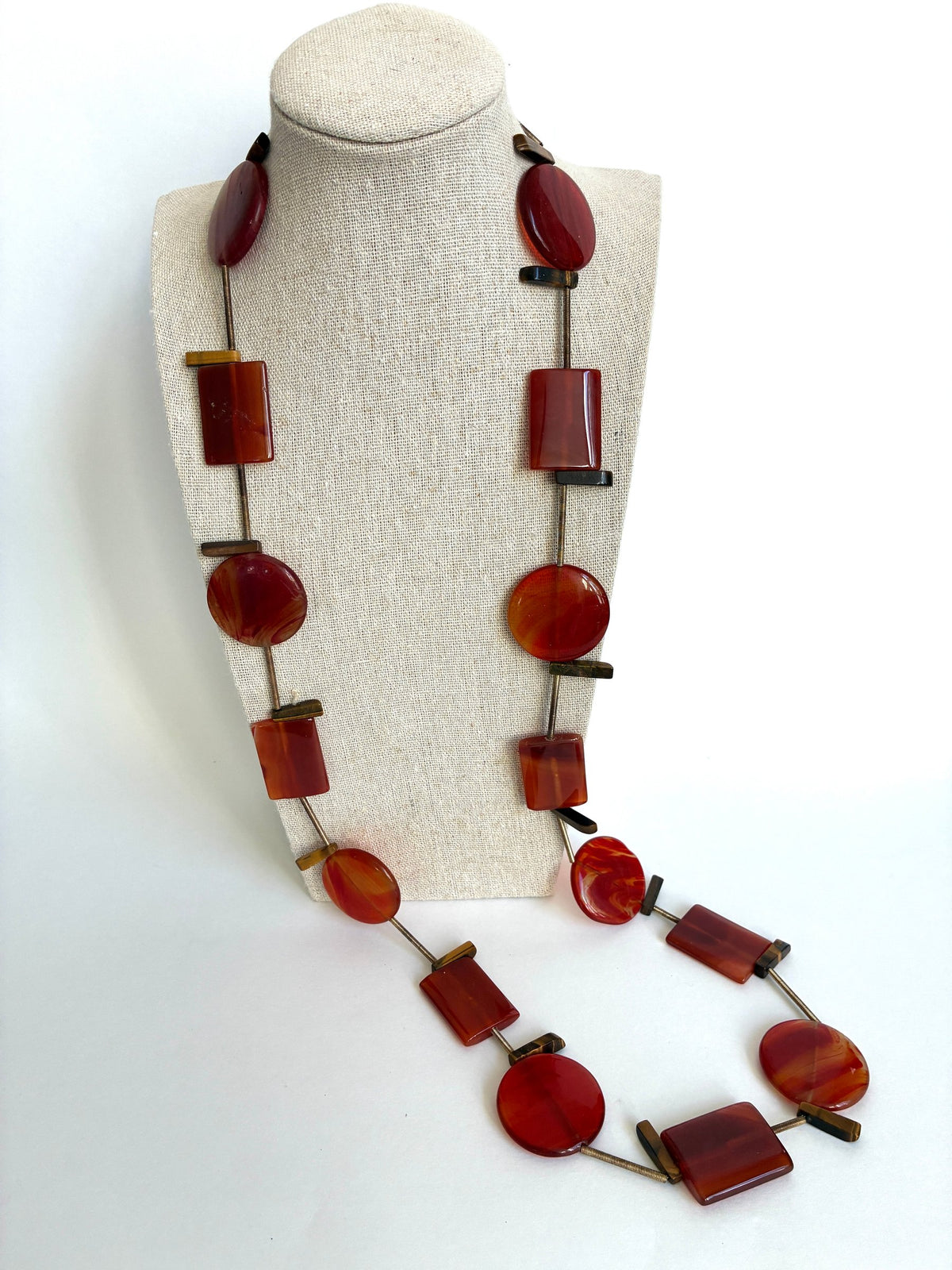 Agate Shapes Necklace