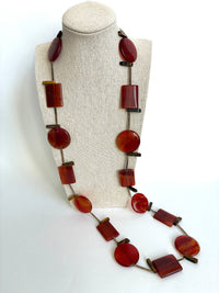 Agate Shapes Necklace