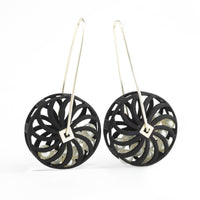 Small Ferris Wheel Earrings
