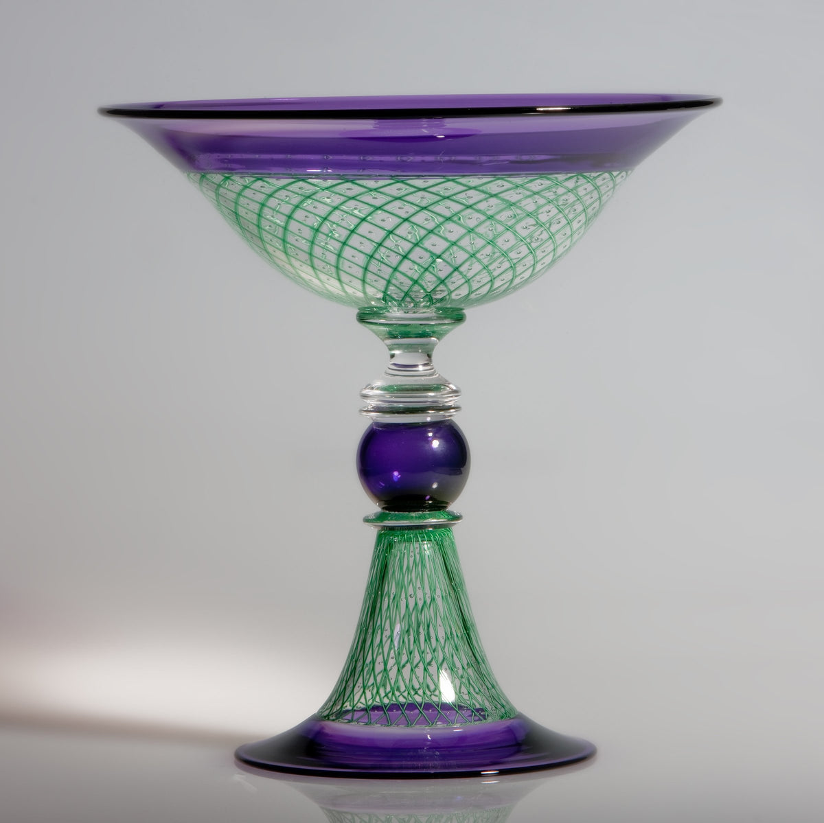 Incalmo Reticello Pedestal Bowl