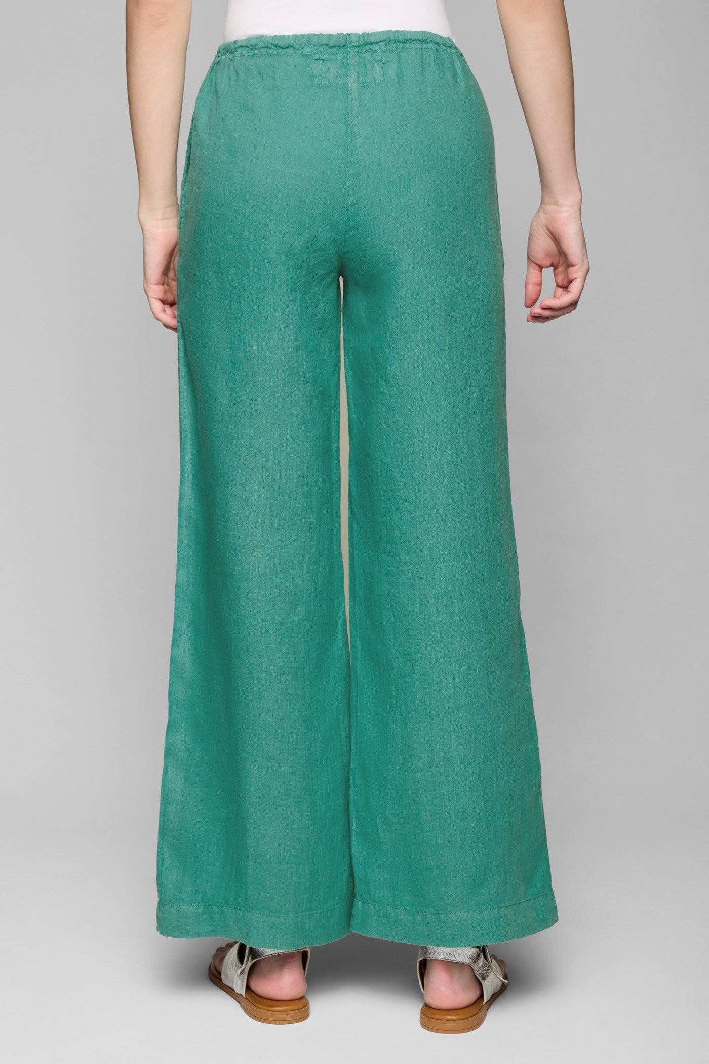 Linen Drawstring Pant