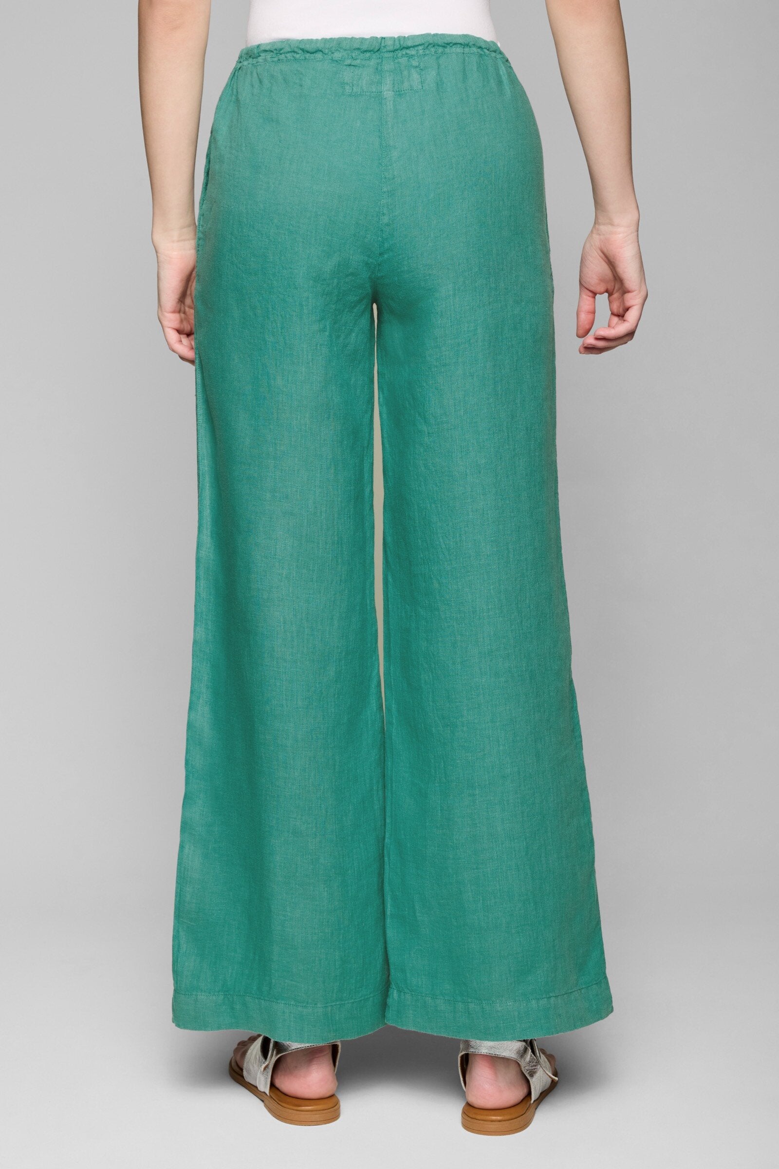 Linen Drawstring Pant