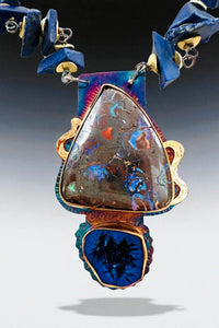Celebrations In Blues Necklace