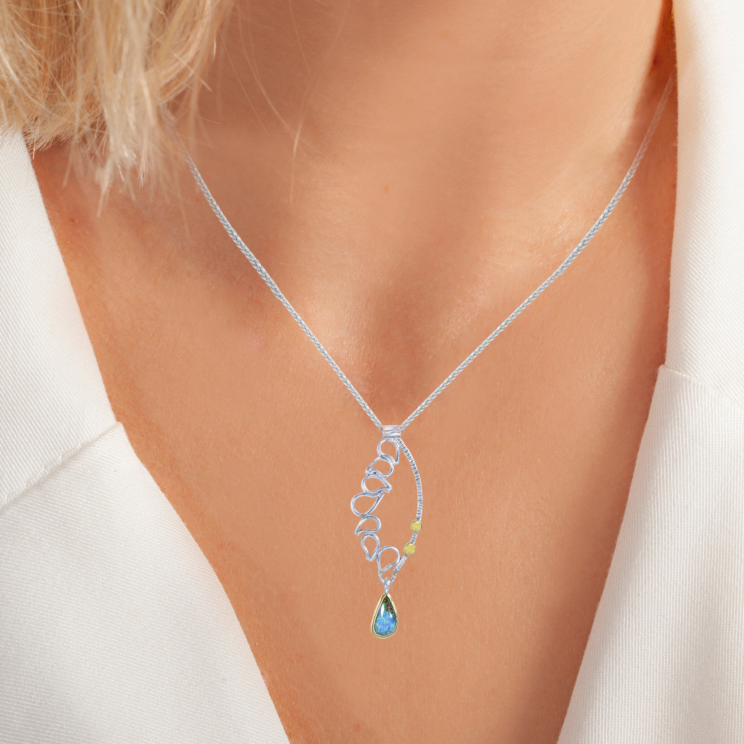 Opal Rain Pendant