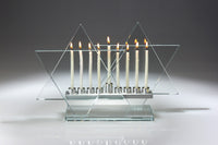 Crystal Clear Menorah Bet