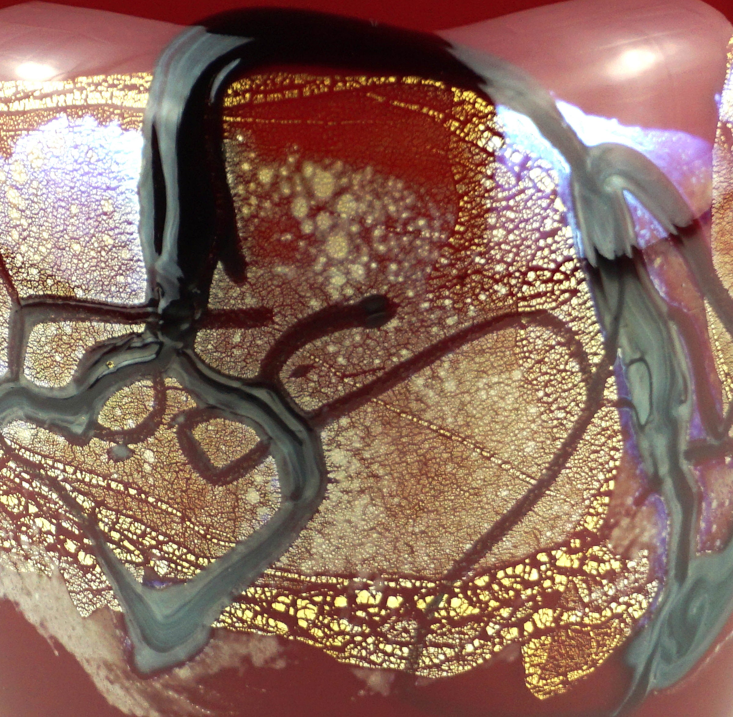Red Satin Hunt Bowl