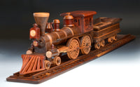 Steam Locomotive and Coal Car