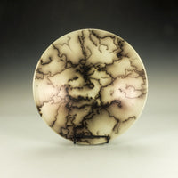 Naked Raku Bowl with Red Blush