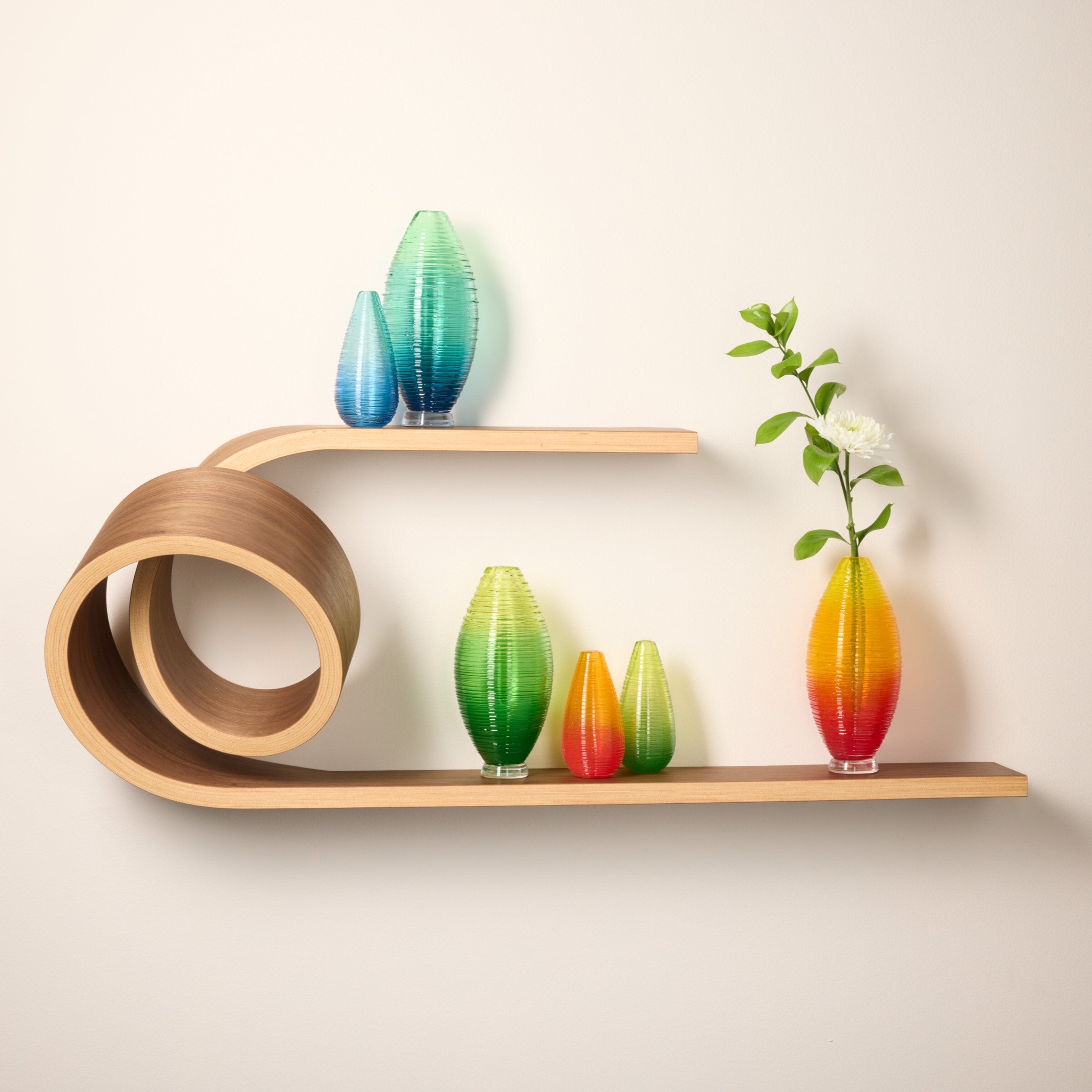Shimmer Vases in Brights