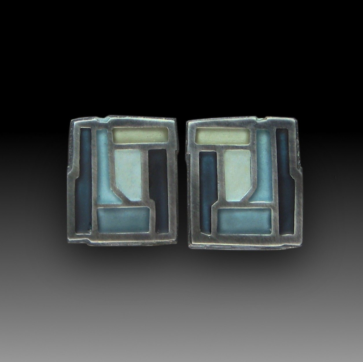 Tile Earrings No.213