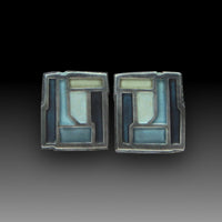 Tile Earrings No.213