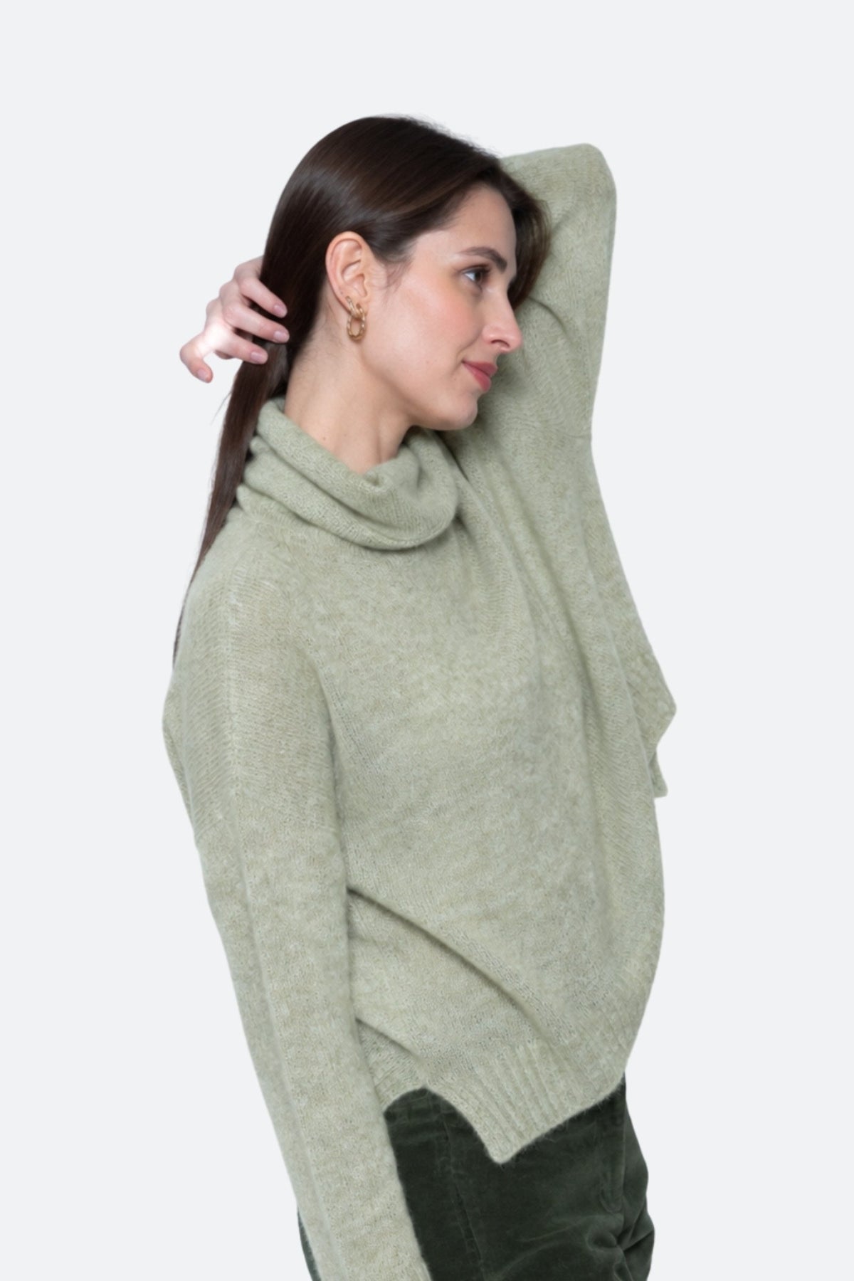 Alpaca Turtleneck Sweater