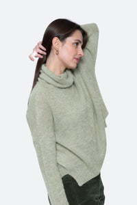 Alpaca Turtleneck Sweater