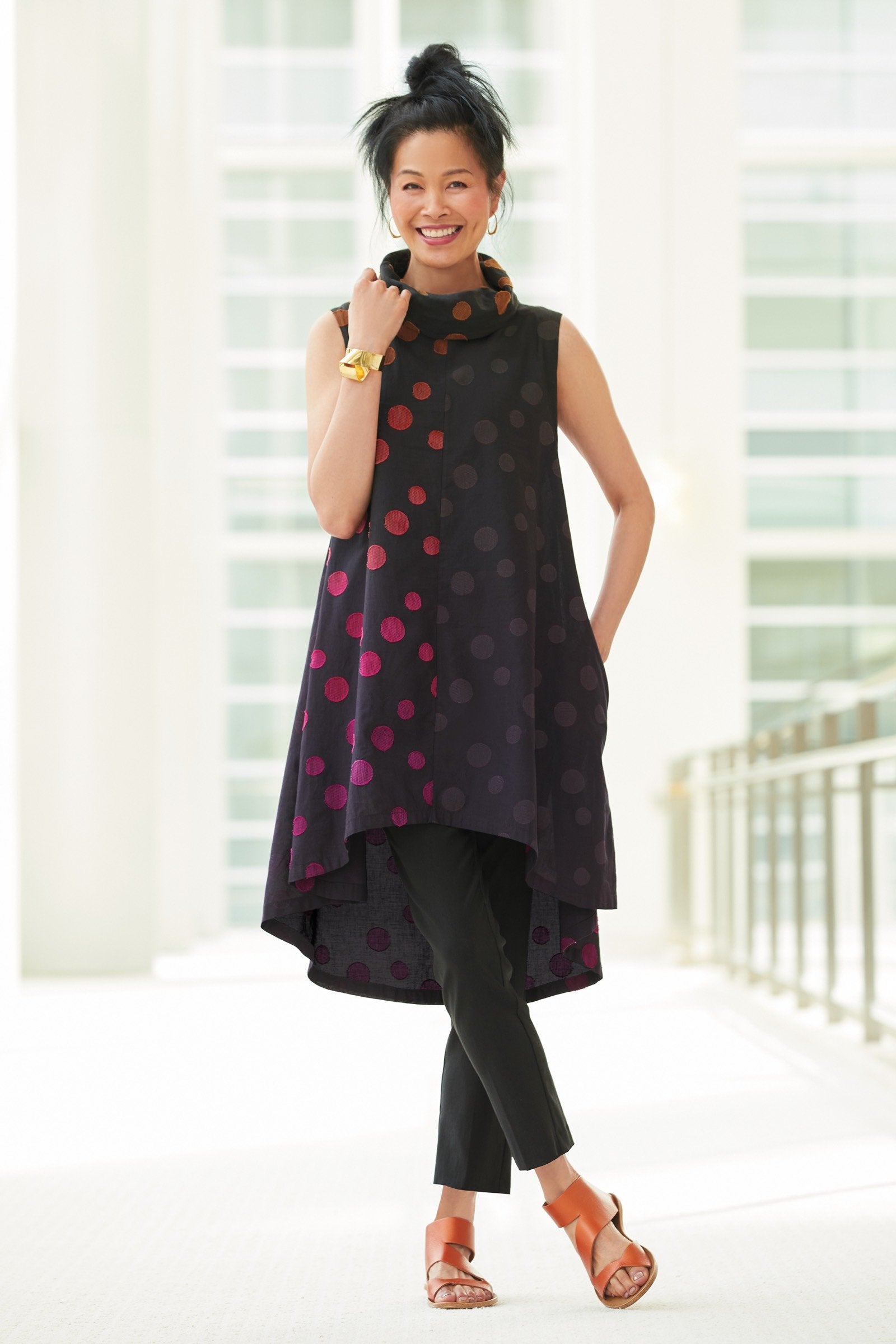Dotted Sandi Tunic