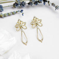 Orchid Earrings