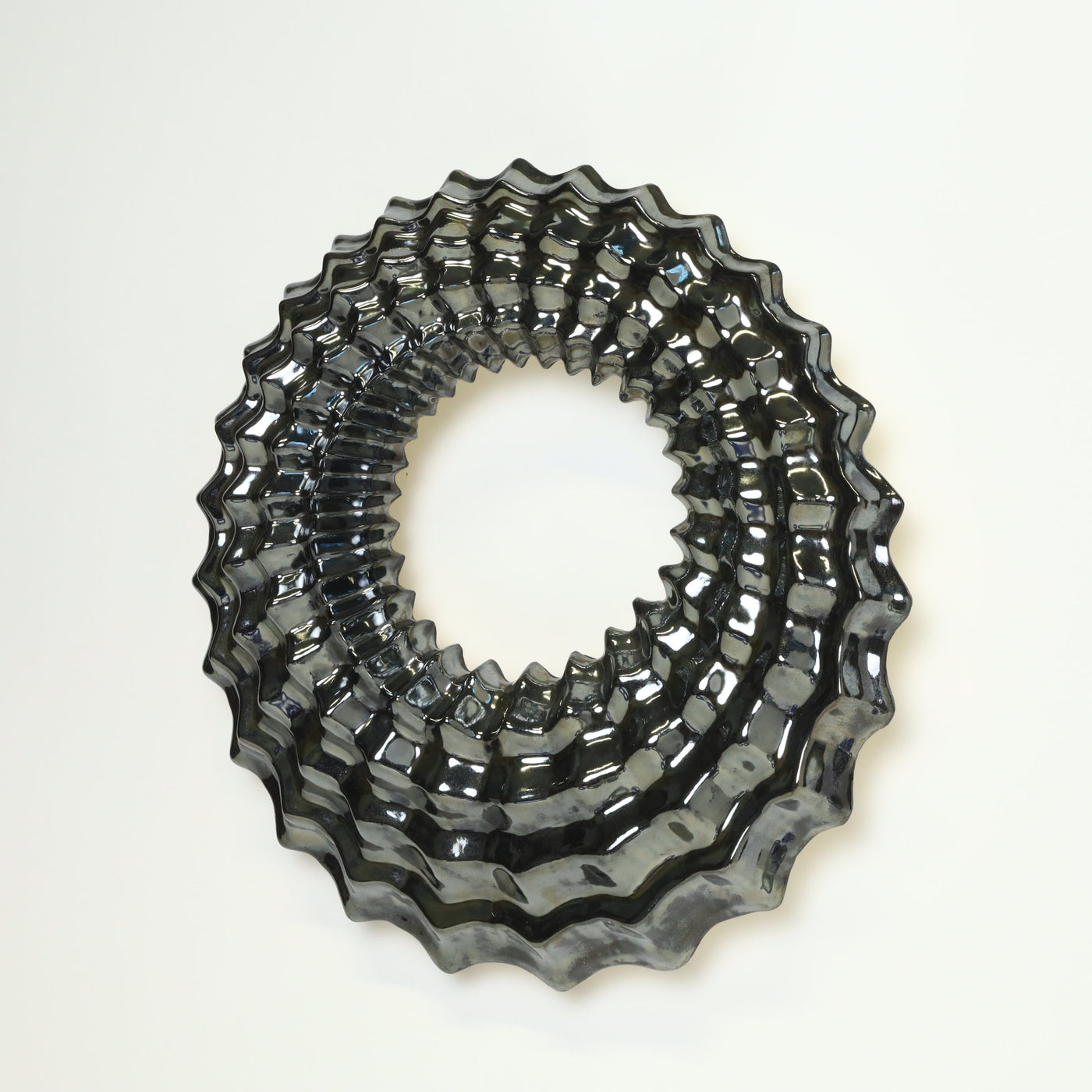 Echo Wall Sculpture in Palladium