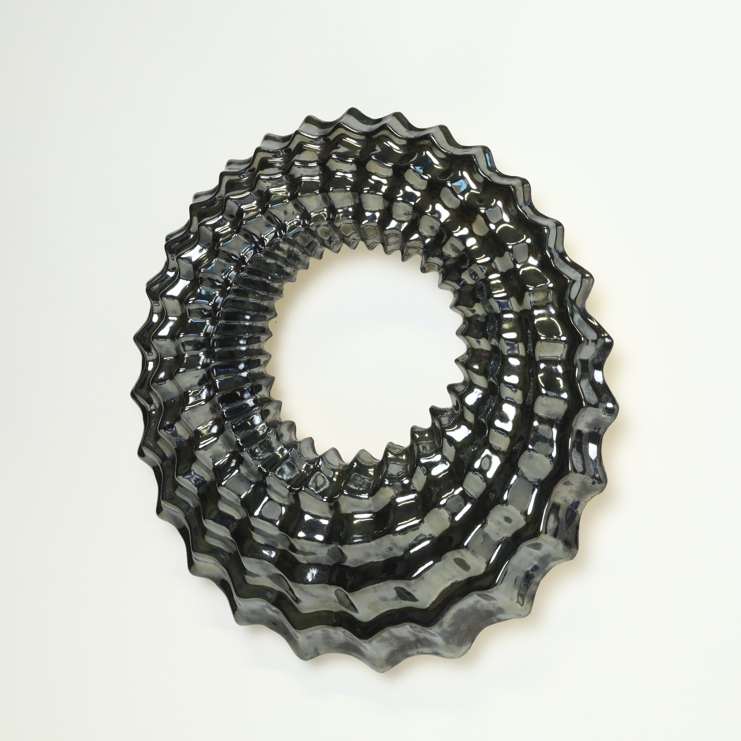 Echo Wall Sculpture in Palladium