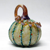 Saffron and Green Stripe Gourds