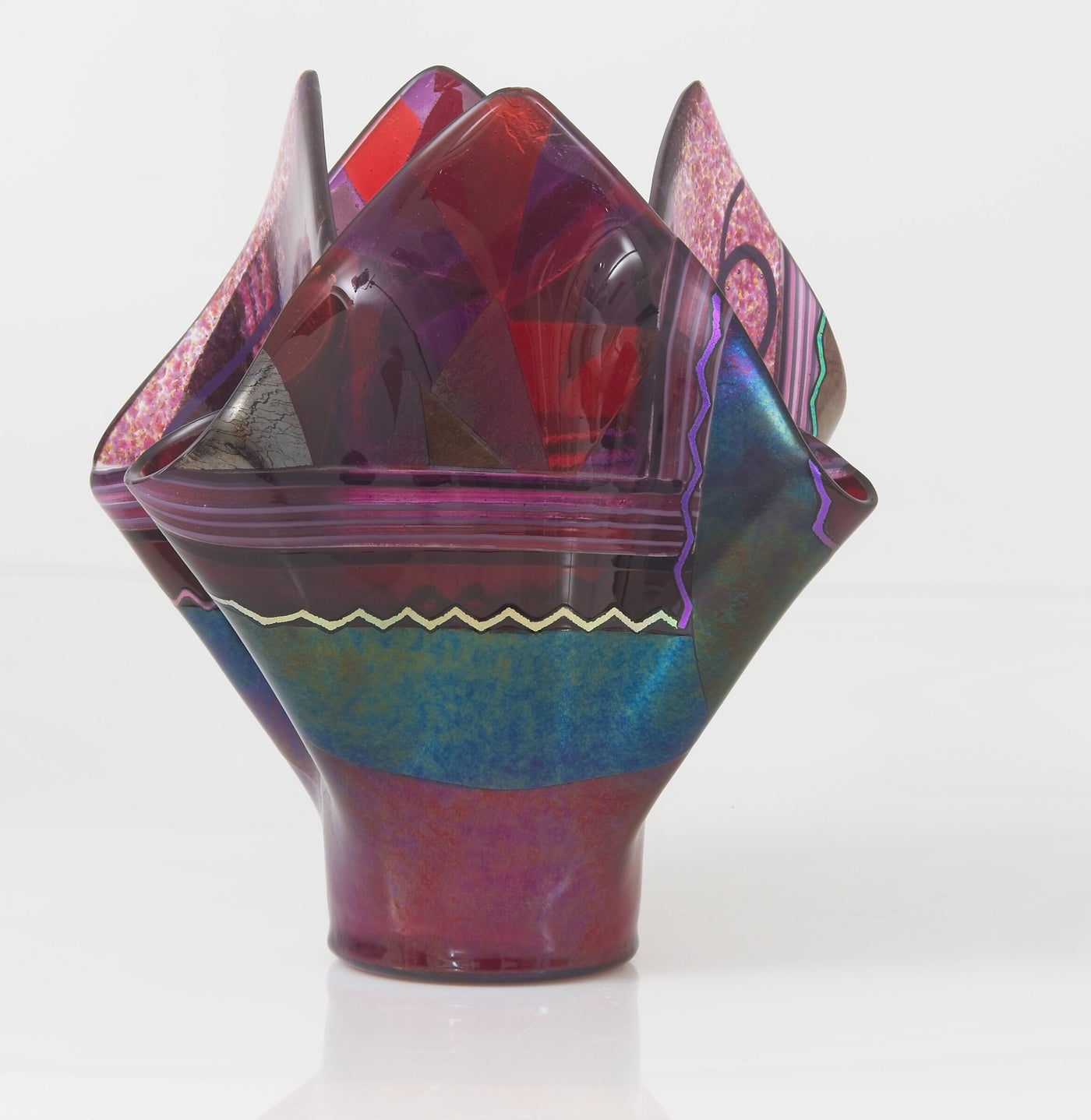 Purple Sunset Vessel II