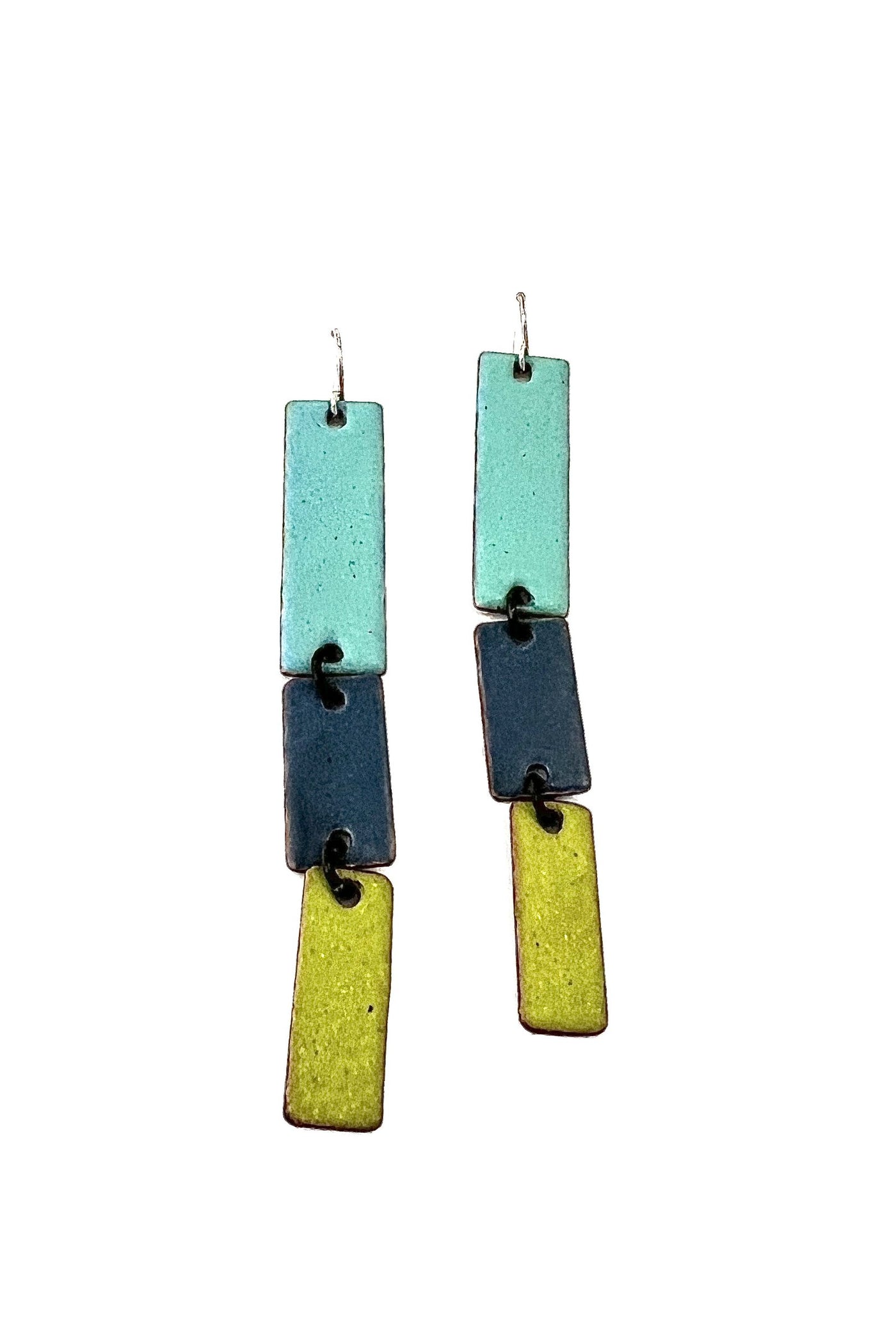 Turquoise/Chartreuse/Gray