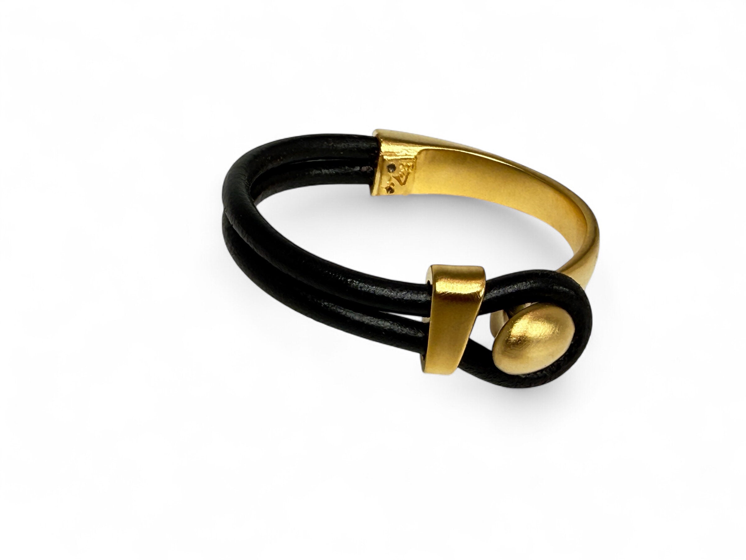 Black/Gold Lasso Knob & Slide