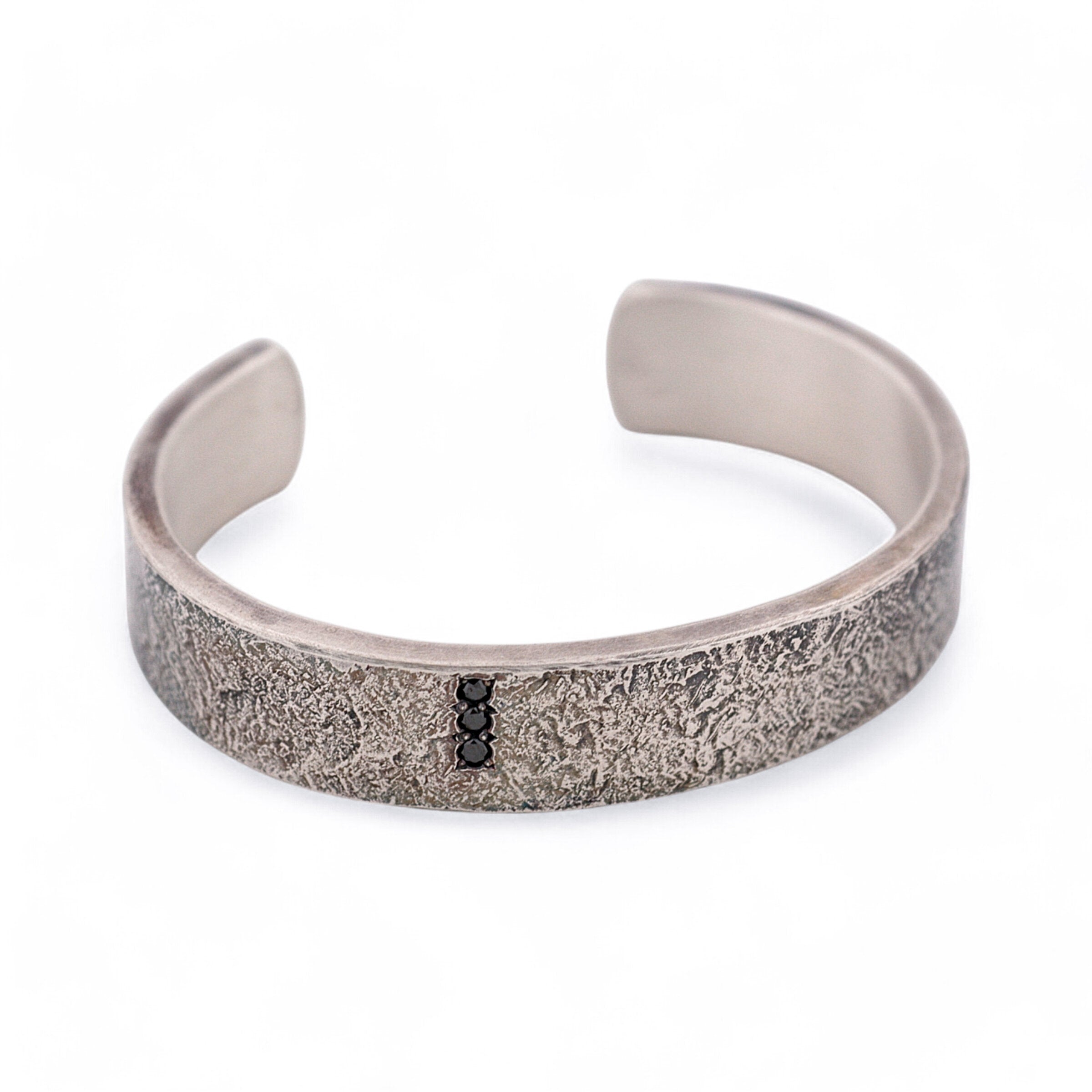 Black Diamond Row Cuff