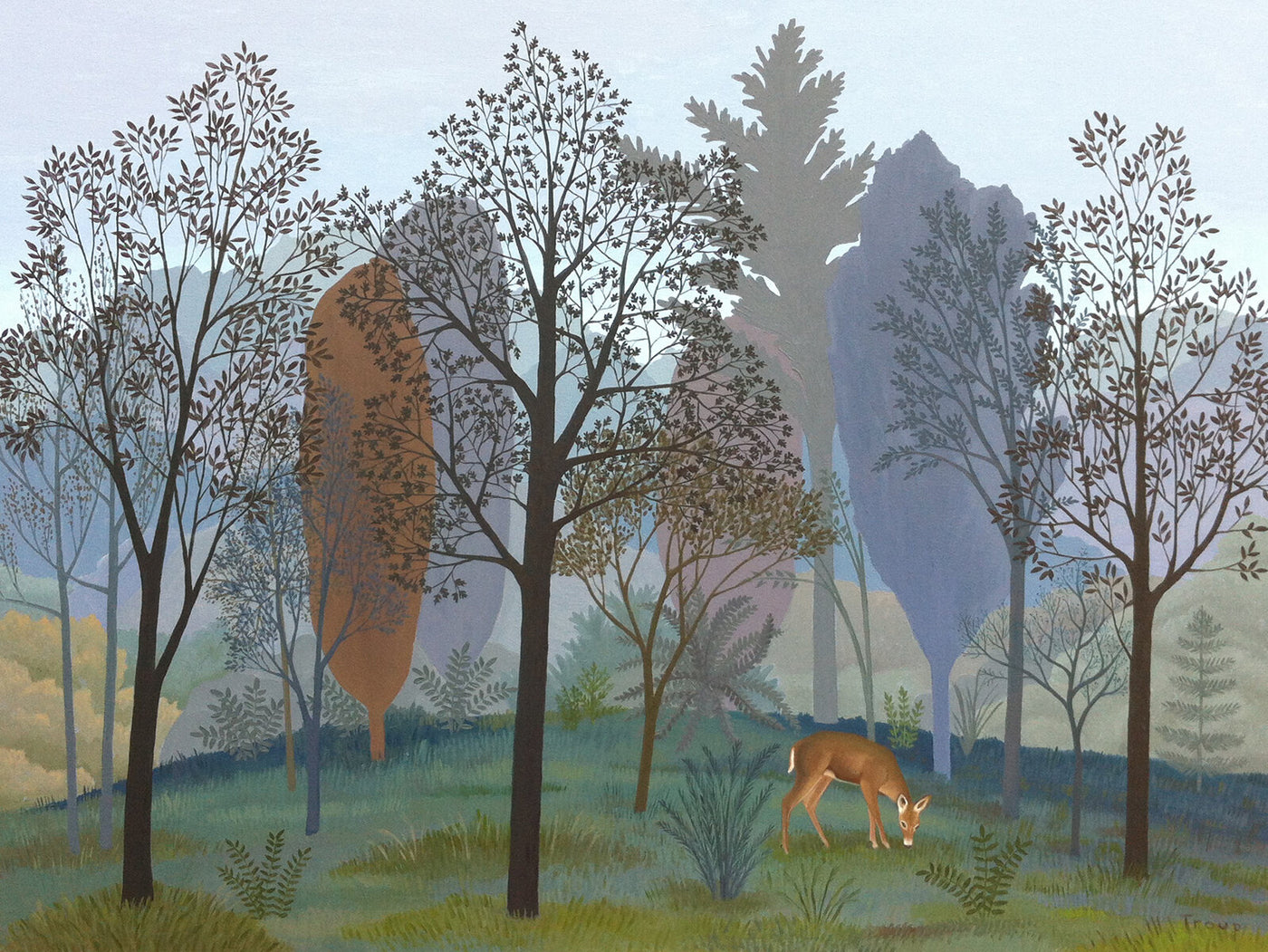 Landscape in Grays