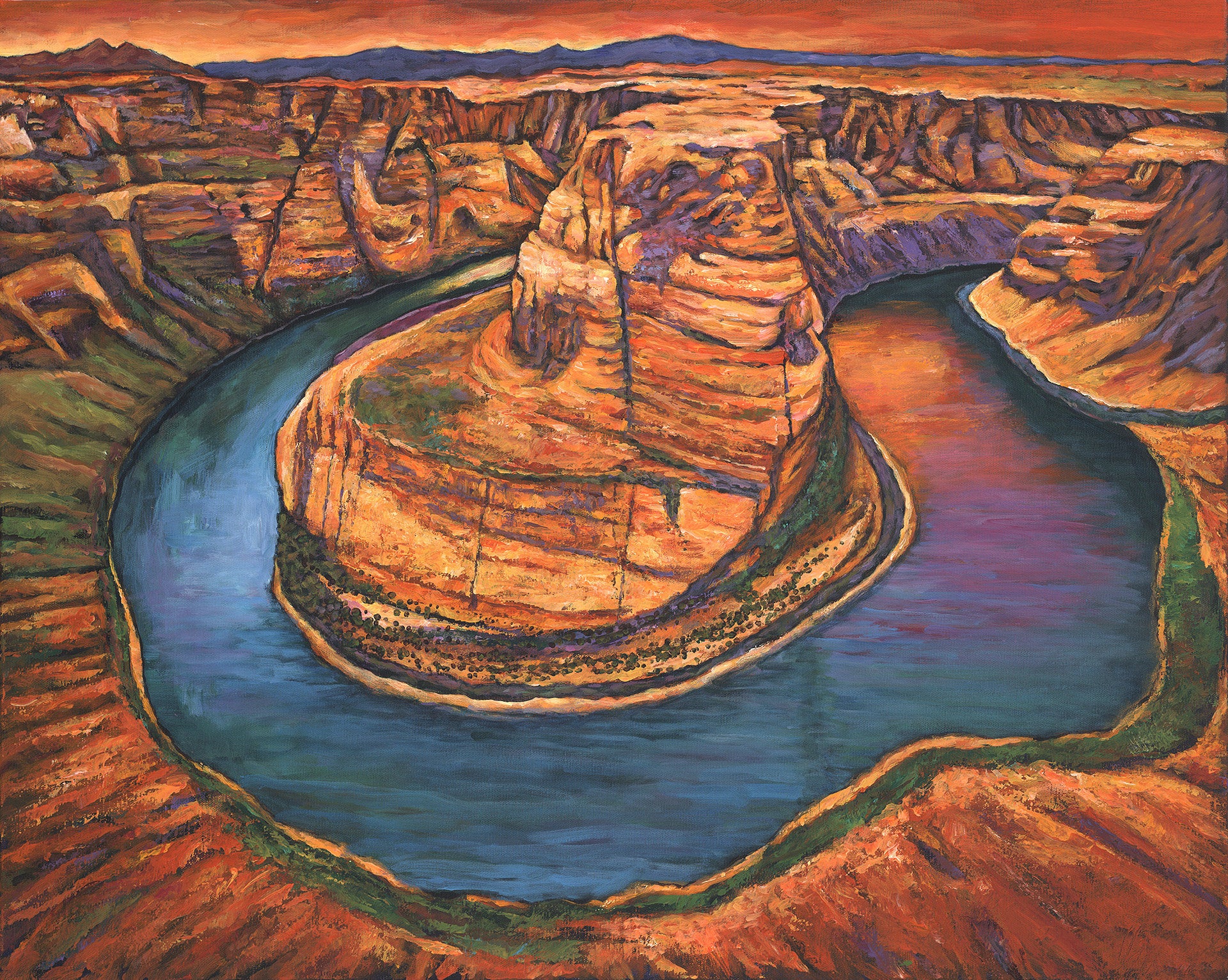 Horseshoe Bend Sunset