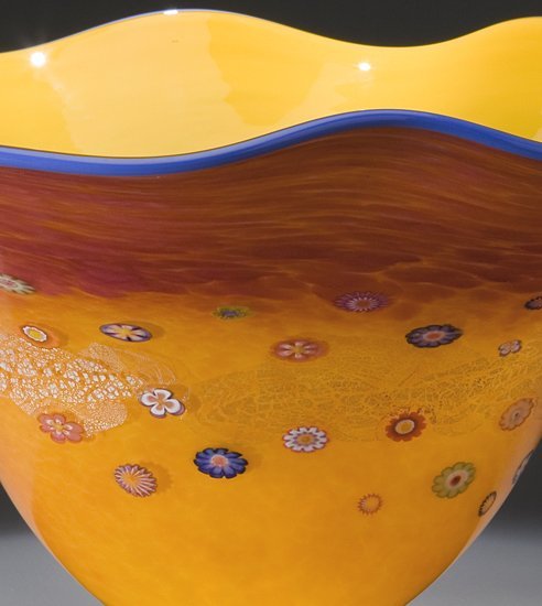Fluted Daffodil Bowl