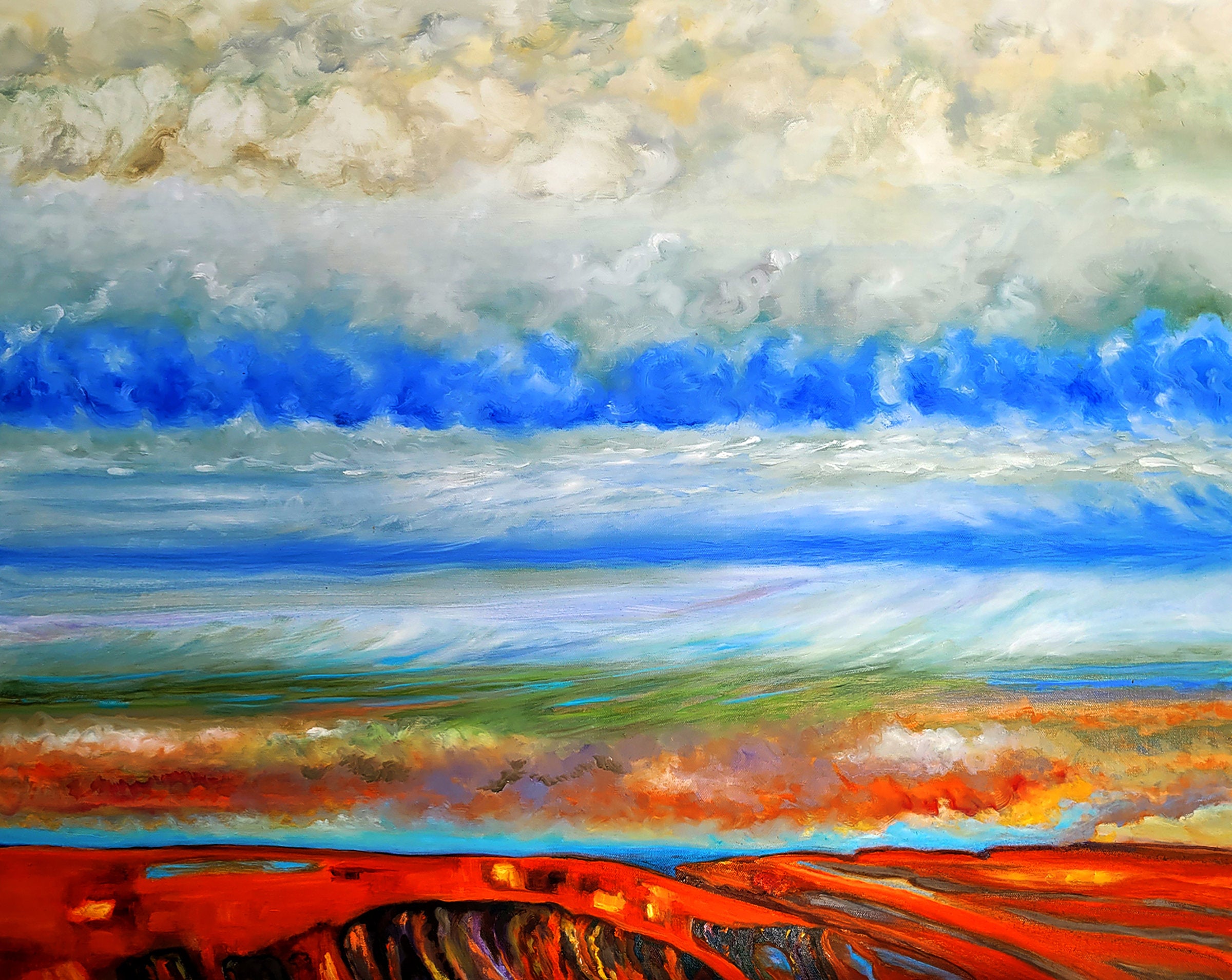 Canyon and Clouds