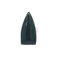 Triangle Green Onyx Adjustable Ring