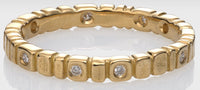 2.5mm yellow gold with diamonds