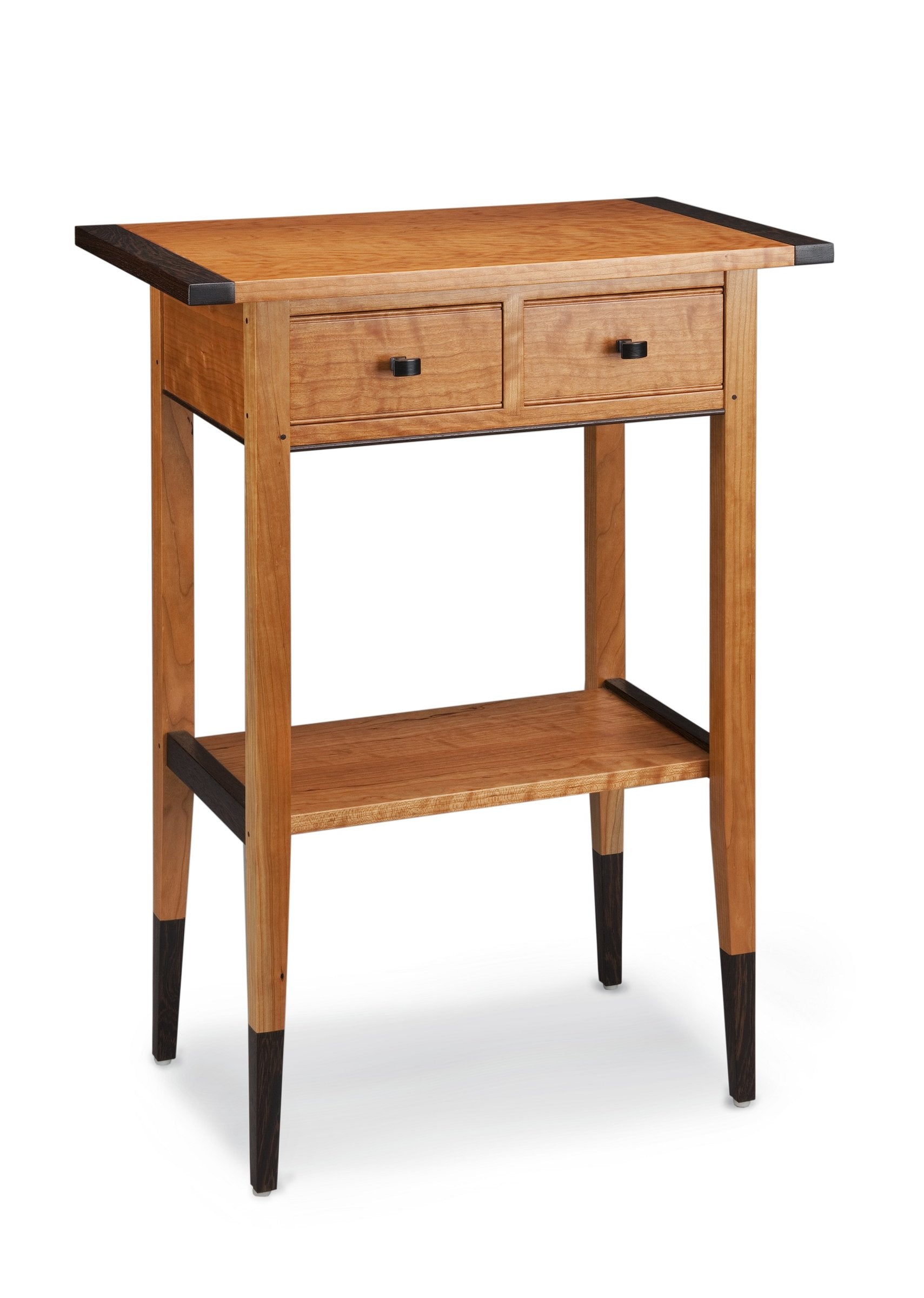 Cherry Two-Drawer Hall Table