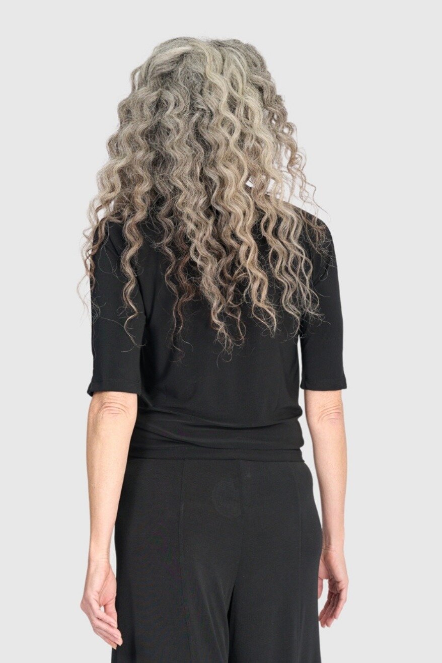 Essential Slinky Mockneck Tee